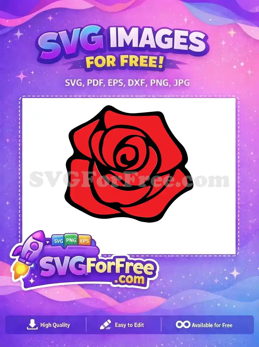 Free Red Rose Free Selena Quintanilla Tribute Free SVG