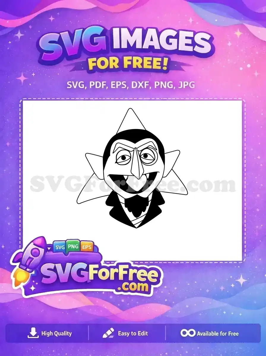 Free Elmo Face Free Sesame Street Character Free SVG 4