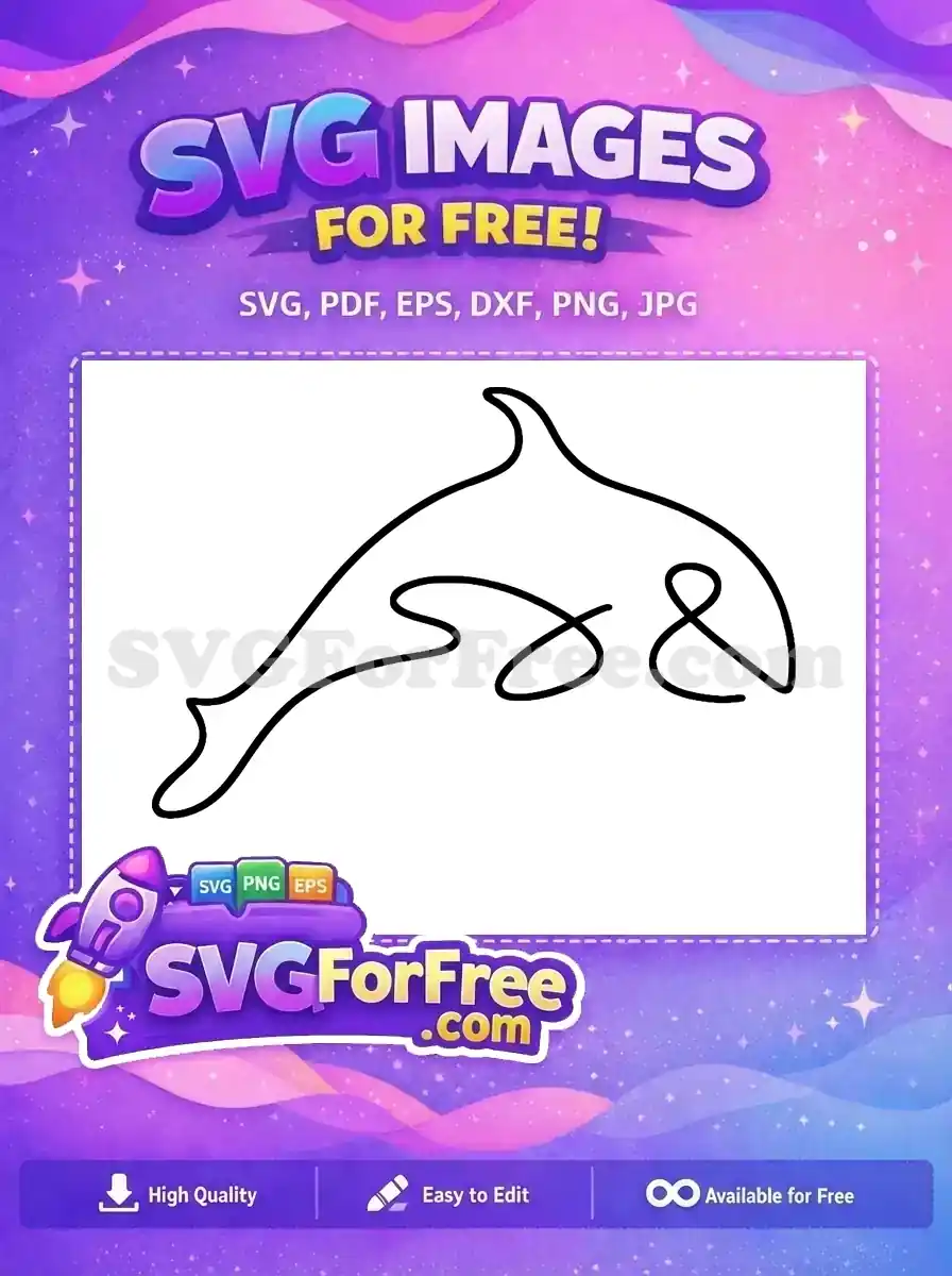 Free Minimalist Shark Free Continuous Line Drawing Jaws Free SVG