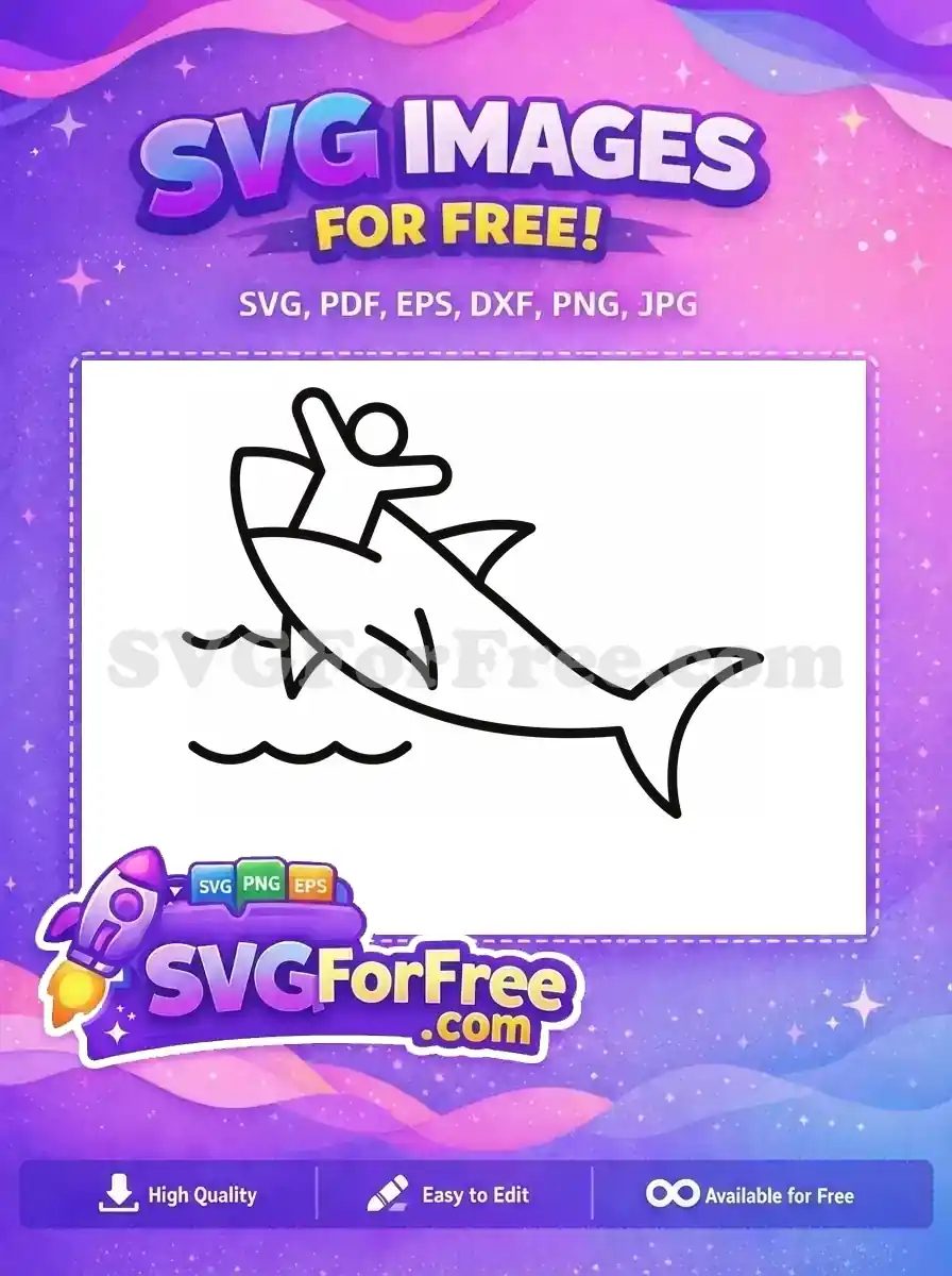 Free Jaws Ride Free Shark Attack Movie Free SVG