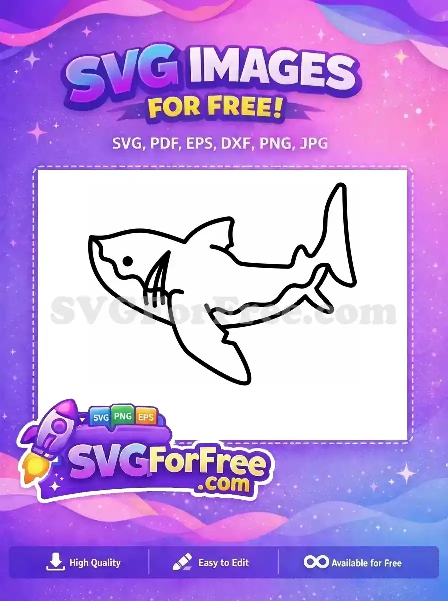 Free Shark Fin Free Silhouette Jaws Free SVG