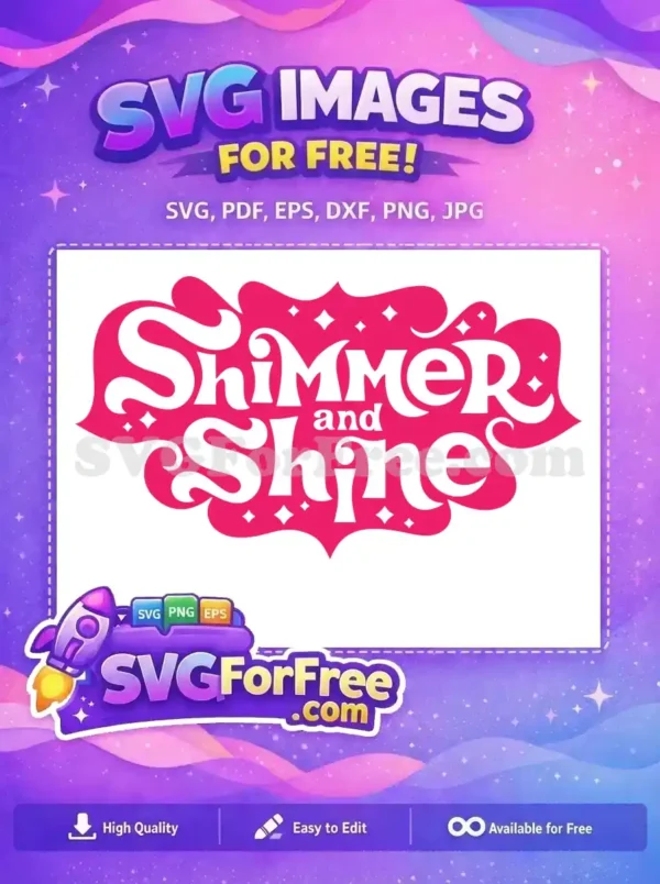 Free Shimmer Design Free Shine Letters Shimmer and Shine Free SVG Free Shimmer Design Free Shine Letters Shimmer and Shine Free SVG