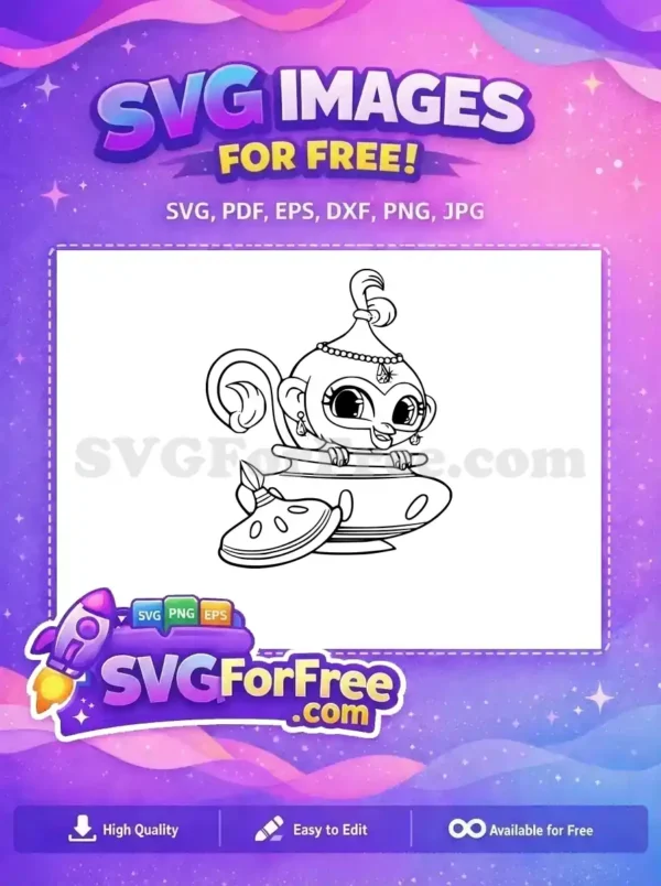 Free Tala Smiling Free Jewelry Shimmer and Shine Free SVG