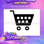 Free Shopping Cart Free Checkout E-commerce Free SVG - Instant Download