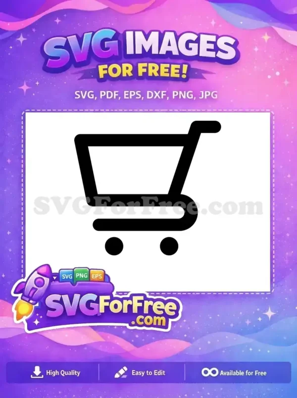 Free Black Shopping Free Cart Simple Online Free SVG Free Black Shopping Free Cart Simple Online Free SVG