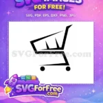 Free Shopping Cart Free Vector Cartoons Character Free SVG - Instant Download