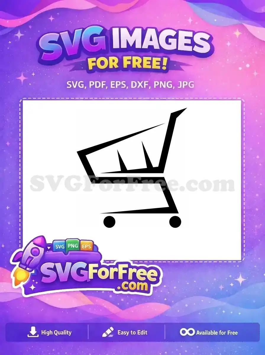 Free Shopping Cart Free Vector Cartoons Character Free SVG