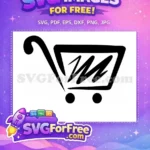 Free Empty Cart Free Shopping Cart Free SVG 1 - Instant Download