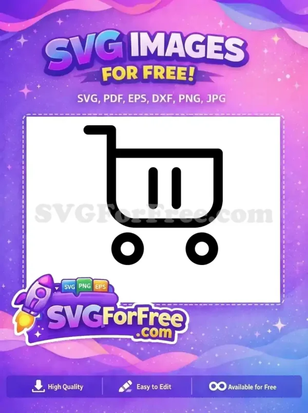 Free Black Shopping Cart Free Simple Design Shopping Free SVG