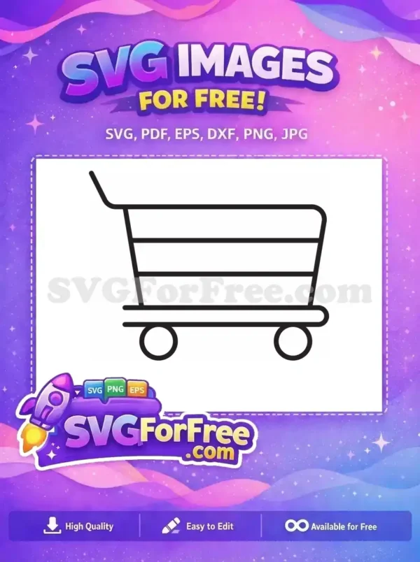 Free Basic Outline Free Shopping Cart Icon Free SVG