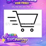 Free Cart Icon Free Shopping Free E-commerce Free SVG - Instant Download