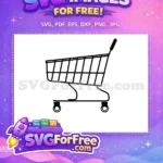 Free Retail Cart Free Shopping Black Friday Free SVG - Instant Download