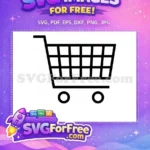 Free Empty Cart Free Shopping Cart Free SVG 2 - Instant Download