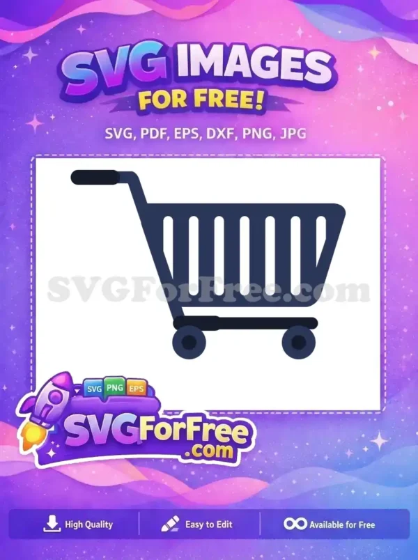 Free Navy Blue Cart Free Online Shopping Free SVG