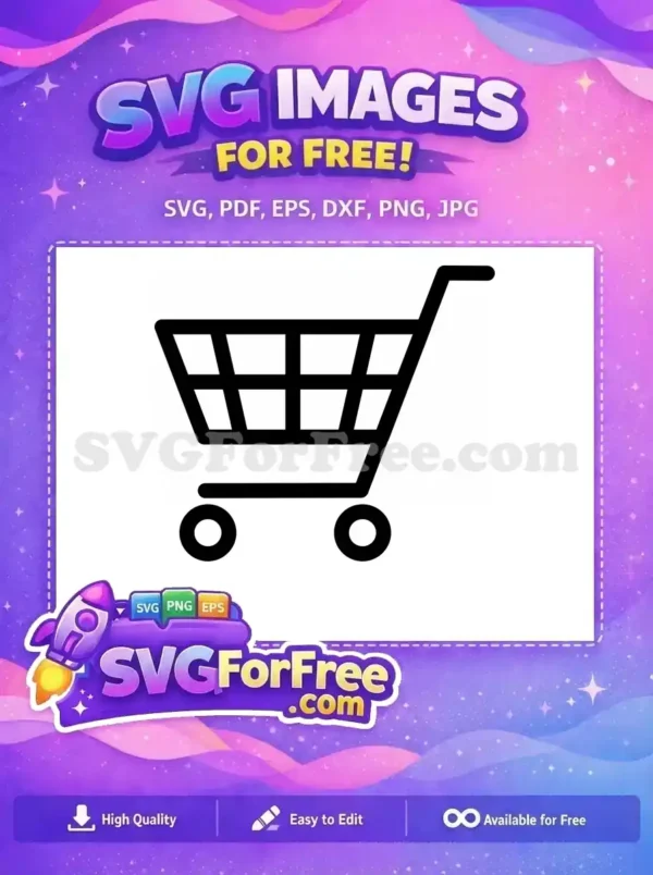 Free Empty Cart Free No Items Shopping Free SVG
