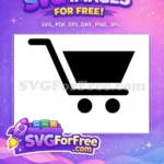 Free Shopping Cart Free Empty Cart Business Free SVG - Instant Download