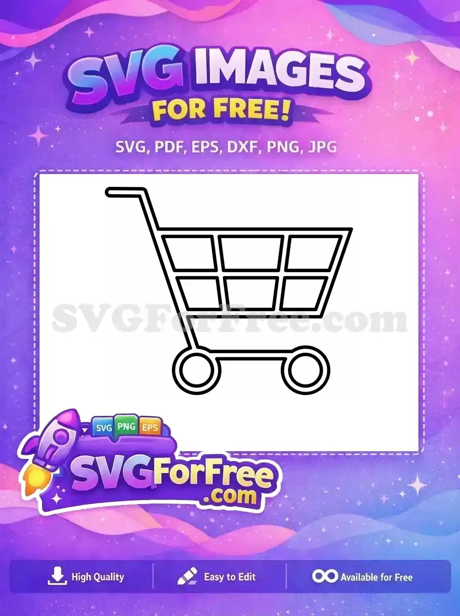 Free Shopping Cart Free Empty Cart Store Free SVG