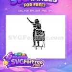 Free Groceries Cart Free Hand Gesture Shopping Free SVG - Instant Download