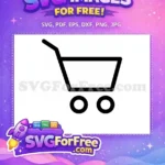 Free Shopping Cart Free Cart Black Friday Free SVG - Instant Download