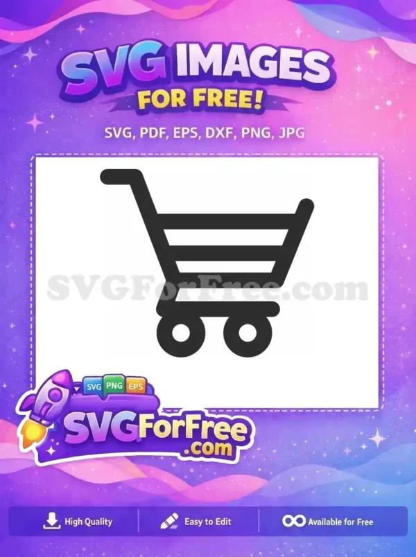 Free Black Wheels Free Shopping Cart Icon Free SVG