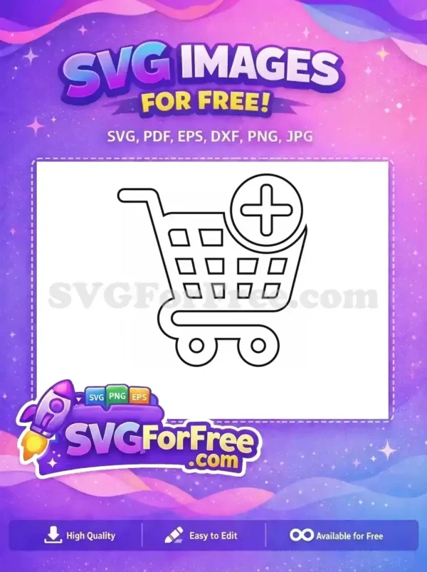 Free Plus Sign Free Shopping Cart Retail Free SVG
