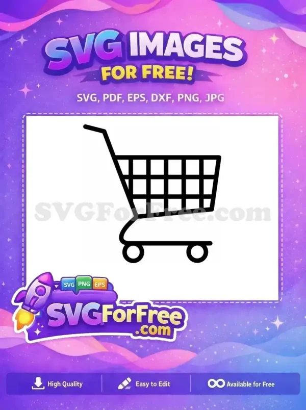 Free Shopping Cart Free Empty Cart Online Free SVG 4