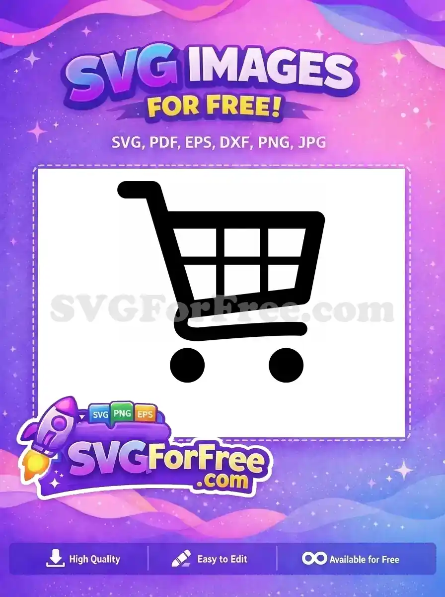 Free Empty Cart Free Shopping Free Cart SVG 4