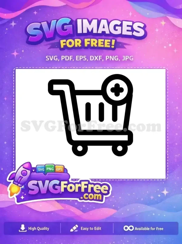 Free Black Shopping Free Cart Online Store Free SVG