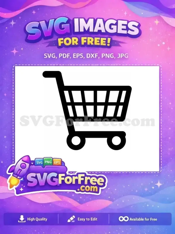 Free Shopping Cart Free Empty Cart Online Free SVG 6