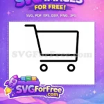 Free Minimalist Cart Free E-commerce Store Free SVG - Instant Download