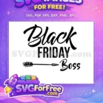 Free Black Friday Free Boss Arrow Shopping Free SVG - Instant Download