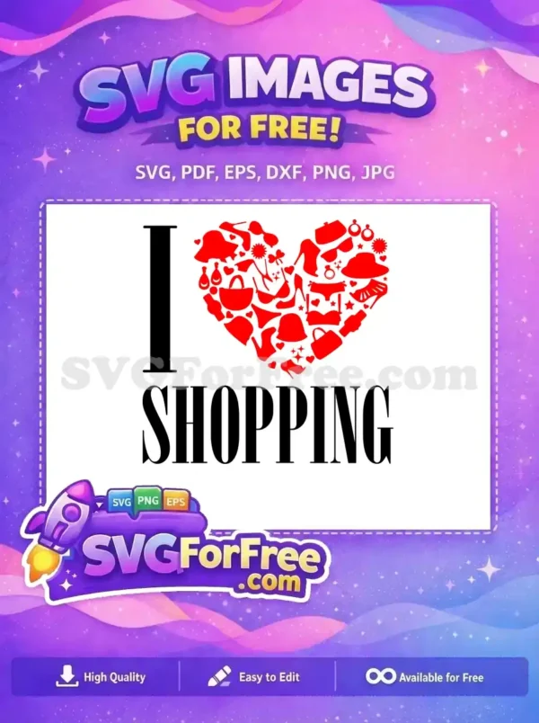 Free Red Fashion Items Free Shopping Lover Quotes Free SVG
