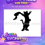 Free Puss In Boots Free Swinging Hat Shrek Free SVG - Instant Download