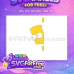 Free Spiky Hair Free Googly Eyes Simpsons Free SVG - Instant Download