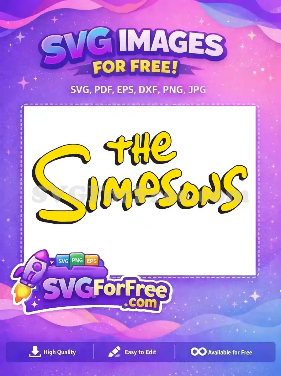 Free Cartoon Simpsons Free Yellow Family Disney Free SVG