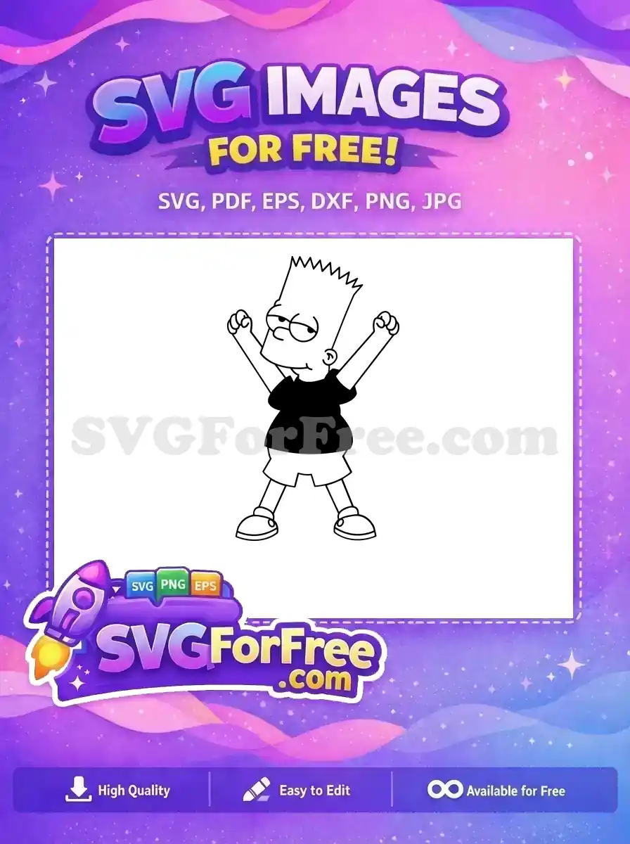Free Simpsons Family Free Disney Characters Movie Free SVG 3