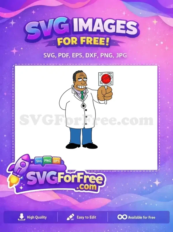 Free Hibbert Doctor Free Red Sign Simpsons Free SVG 2 Free Hibbert Doctor Free Red Sign Simpsons Free SVG 2