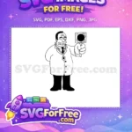 Free Animated Characters Free Yellow Family Simpsons Free SVG - Instant Download