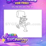Free Itchy Angry Expression Free Mallet Simpsons Free SVG 2 - Instant Download