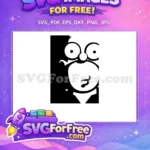 Free Cartoon Yellow Character Free Family Simpsons Movie Free SVG 2 - Instant Download