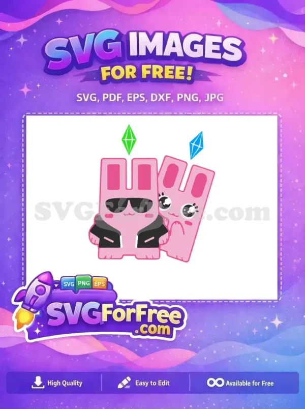 Free Sunglasses Jacket Free Cute Eyes Sims Free SVG