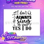Free Musical Notes Free Headphones Singer Quotes Free SVG - Instant Download