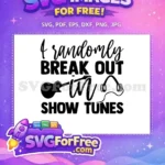 Free Random Breakout Free Guitar Headphones Singer Free SVG - Instant Download
