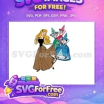 Free Blonde Aurora Free Three Fairies Sleeping Beauty Free SVG 1 - Instant Download