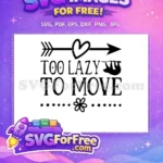 Free Arrow Heart Free Lazy Sloth Quotes Free SVG - Instant Download