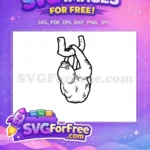 Free Detailed Sloth Free Silhouette Cartoon Sloth Free SVG - Instant Download