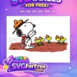 Free Orange Hat Snoopy Free Woodstock Parade Peanuts Free SVG 2 - Instant Download