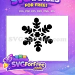 Free Symmetrical Edges Free Geometric Shape Winter Free SVG - Instant Download