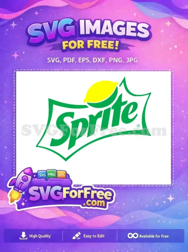 Free Lemon Graphic Free Green Sprite Soda Free SVG