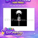 Free White Palm Free Afri Cola Logo Design Free SVG - Instant Download